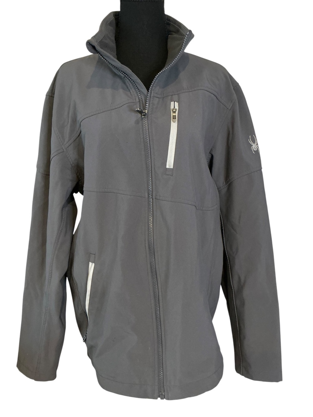Spyder Ladies Medium Gray Softshell Jacket